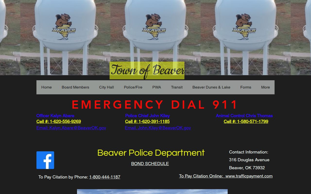 Beaver County traffic warrant municipal police and court page